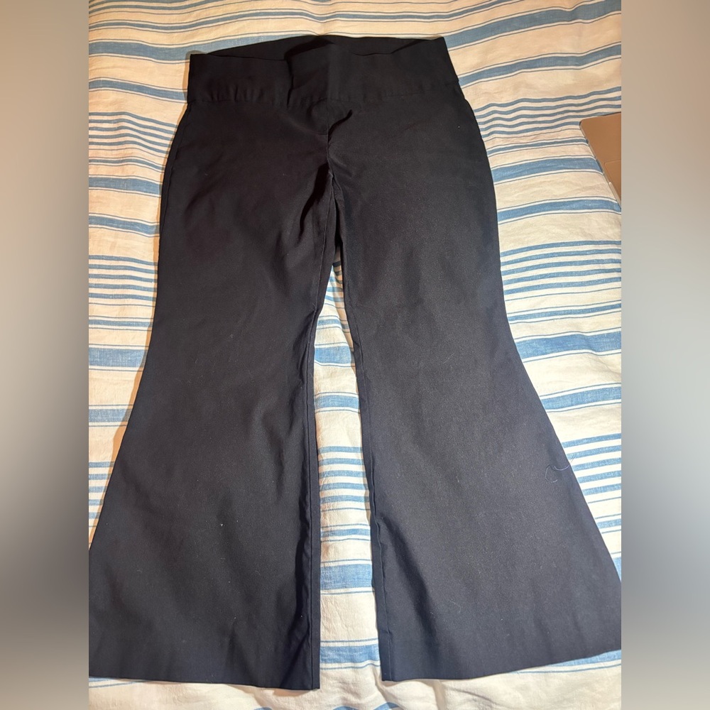 Black Flare Dress Pants